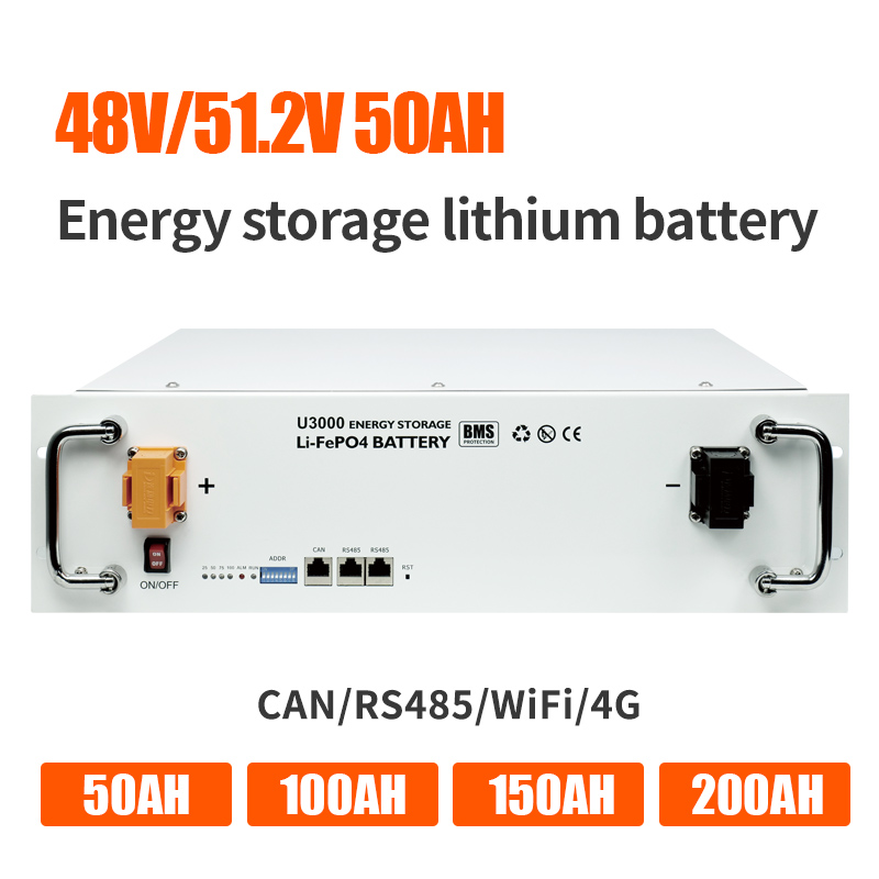 2.4kwh Energy Storage Battery Lithium Iron Phosphate 50Ah 48V
